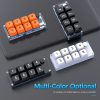 MKESPN Shortcut Macro Defined Wired Samll Keypad Single Handed Gaming Keyboard (White) - Image 2