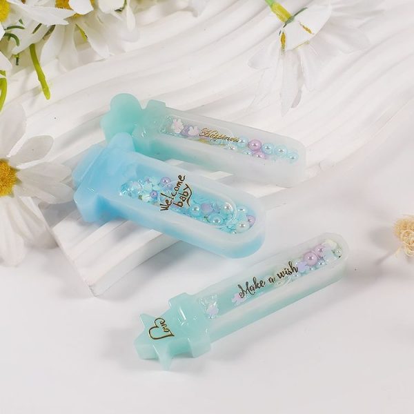 Crystal Epoxy Magic Bottle Silicone Mold DIY Key Quicksand Pendant Mold - Image 5