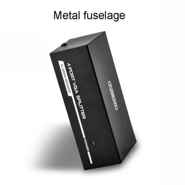 FJGEAR FJ-2004 VGA Splitter 1 In 4 Out Computer Vedio Output Splitter, EU Plug - Image 3