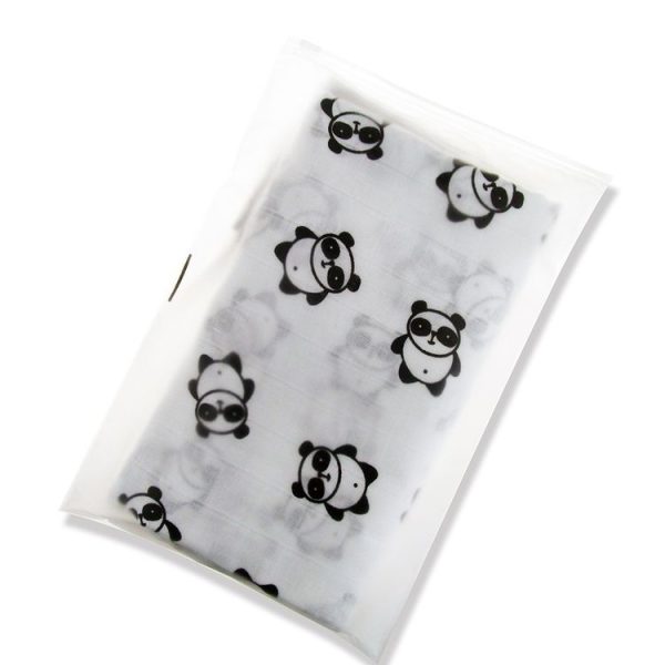 Cartoon Baby Soft Gauze Quilt Swaddle Cotton Bath Towel 117 X 117cm, Style: Letter ABC - Image 4