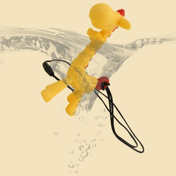 XUNYI Baby Giraffe Rattles Teether Kids Silicone Bite Toy, Spec: Drop Box Yellow - Image 7