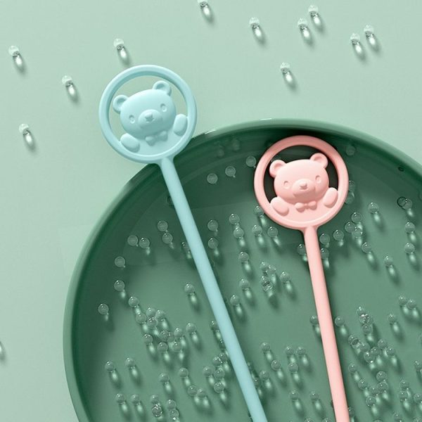 Cartoon Stirring Stick Extended Temperature-sensitive Color-changing Milk Powder Mixing Rod (Pink) - Image 3
