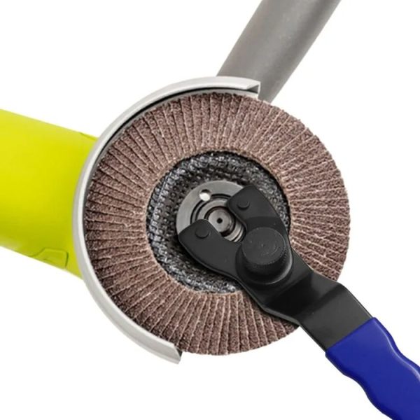 Adjustable Angle Grinder Wrench Cutting Machine Power Tool Wrench (Random Color Delivery)