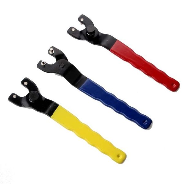 Adjustable Angle Grinder Wrench Cutting Machine Power Tool Wrench (Random Color Delivery) - Image 2