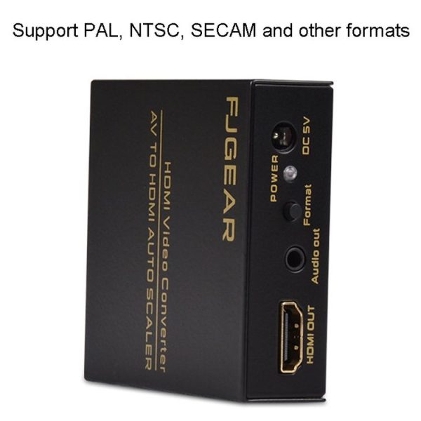FJGEAR FJ-AH1308 AV To HDMI Converter With Auto Scaling - Image 4