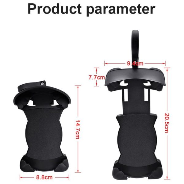 Motorcycle Sunshade Rainproof Mobile Phone Holder, Shape: Mirror Holder No Charge - Image 2