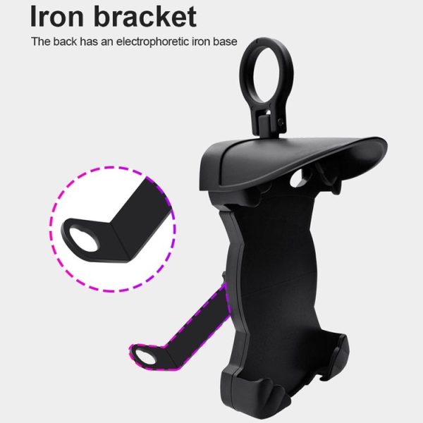 Motorcycle Sunshade Rainproof Mobile Phone Holder, Shape: Mirror Holder No Charge - Image 9