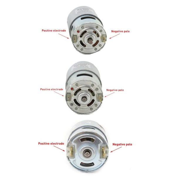 HANPOSE 775-80W Durable Spindle DC Motor Lawn Mower Motor With Two Ball Bearing Rated - Image 4