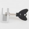 Child Safety Protection Screen Window Limiter Sliding Door Latch With Key, Model: Ordinary Model+Straight Key - Image 3