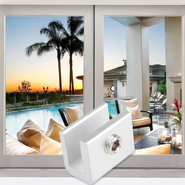 Child Safety Protection Screen Window Limiter Sliding Door Latch With Key, Model: Ordinary Model+Straight Key - Image 8
