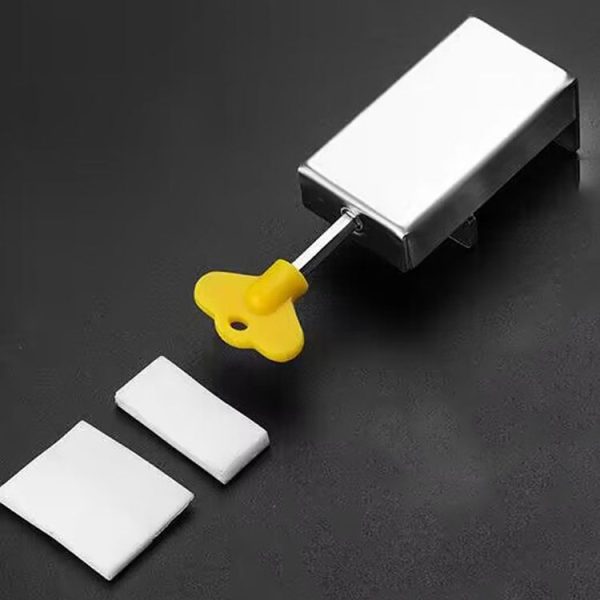 No Punching Limiters Child Safety Window Limit Lock With Key (Double Windows Stainless Steel Model) - Image 10