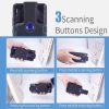 HC101D 2D Bluetooth Barcode Scanner Wireless Back Clip Phone Barcode Reader, Spec: Side - Image 7