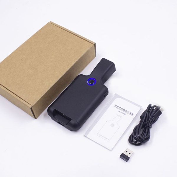 HC101D 2D Bluetooth Barcode Scanner Wireless Back Clip Phone Barcode Reader, Spec: Side - Image 8