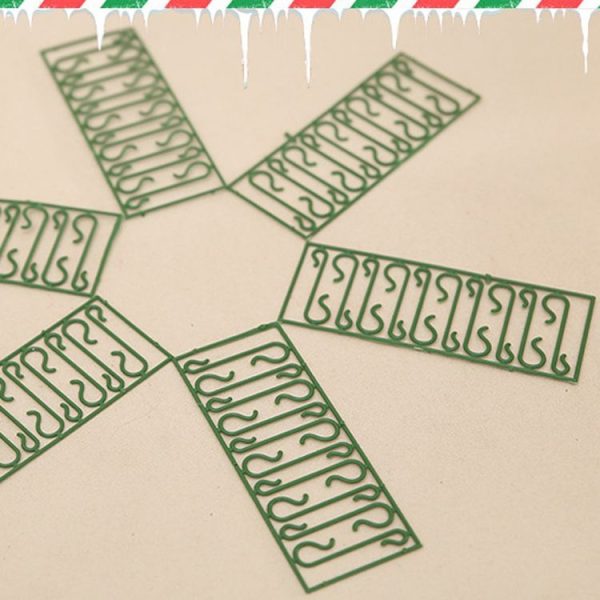 10Set Christmas Tree Decoration S Hook Festive Supplies Auxiliary Plastic Accessories - Image 4
