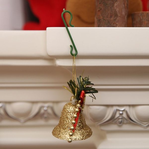 10Set Christmas Tree Decoration S Hook Festive Supplies Auxiliary Plastic Accessories - Image 5