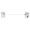 Door And Window Limiters Child Security Anti-Theft Latch With Key (White)