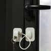 Door And Window Limiters Child Security Anti-Theft Latch With Key (White) - Image 11