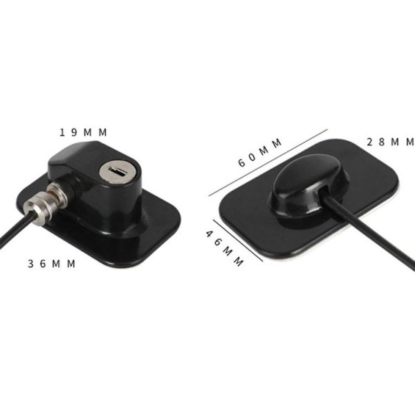 Door And Window Limiters Child Security Anti-Theft Latch With Key (White) - Image 3