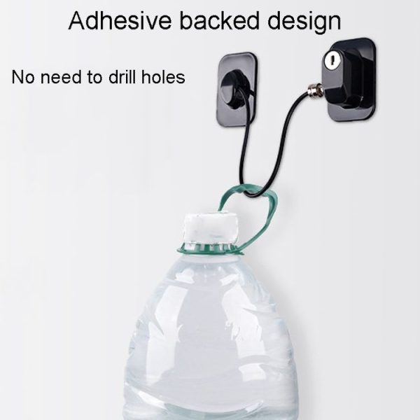 Door And Window Limiters Child Security Anti-Theft Latch With Key (White) - Image 7