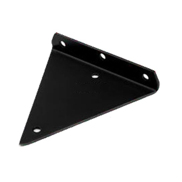 Load Bearing Invisible Triangle Bracket Wall Shelf Bracket With Screws, Specification: 140x130mm Black