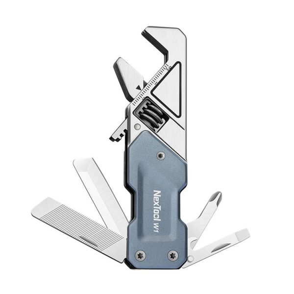 Nextool 6-in-1 Multi-functional Mini Wrench Portable Folding Knife File Screwdriver Bottle Opener NE20238