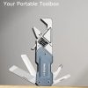 Nextool 6-in-1 Multi-functional Mini Wrench Portable Folding Knife File Screwdriver Bottle Opener NE20238 - Image 2