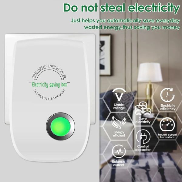 Smart Home Energy Saver Portable Safety Power Saving Box, Specification: EU Plug - Image 8