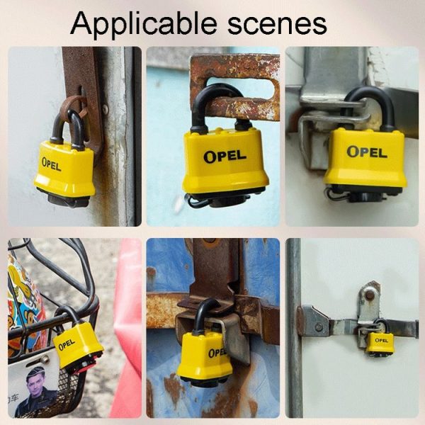 Medium Copper Waterproof Padlock Anti-Theft Locker Lock - Image 11