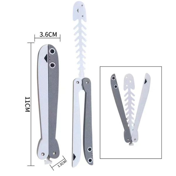 3D Printed Butterfly Fish Knife Decompression Model Toys - Image 3