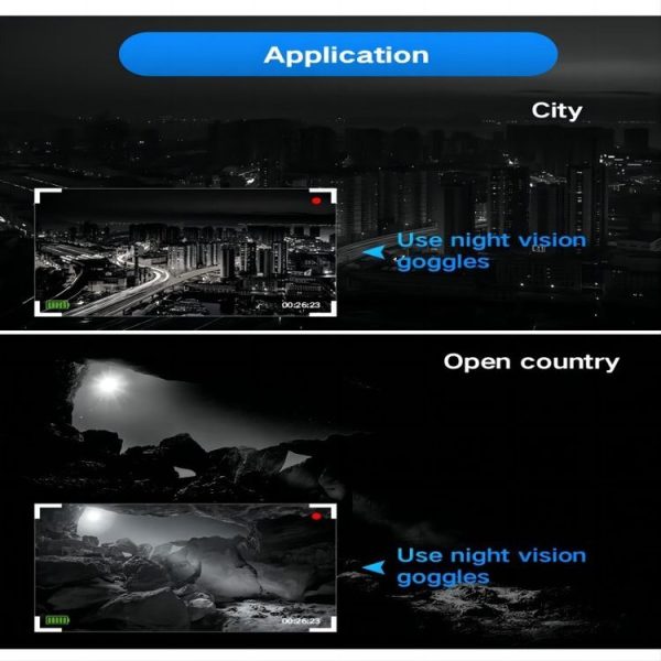 NVI-660 24MP 1080P Outdoor HD Night Visual Infrared Digital Night Vision Instrument - Image 5