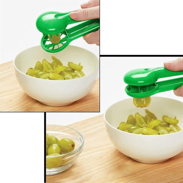 Grape Slicer Convenient Household Blueberry Strawberry Slicer Kitchen Tools (Green) - Image 4