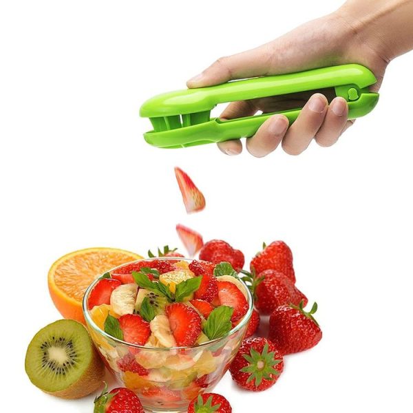 Grape Slicer Convenient Household Blueberry Strawberry Slicer Kitchen Tools (Green) - Image 5