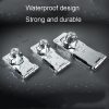 2.5 inch Interlocking No Hole Hook With Locking Hasp Chest Of Drawers Door Lock With Iron Key - Image 3