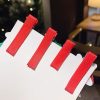 5pcs / Set Christmas Hairpin Set Snowman Bow Duckbill Clip Children Cute Hair Accessories, Style: NO.1 Snowman - Image 5