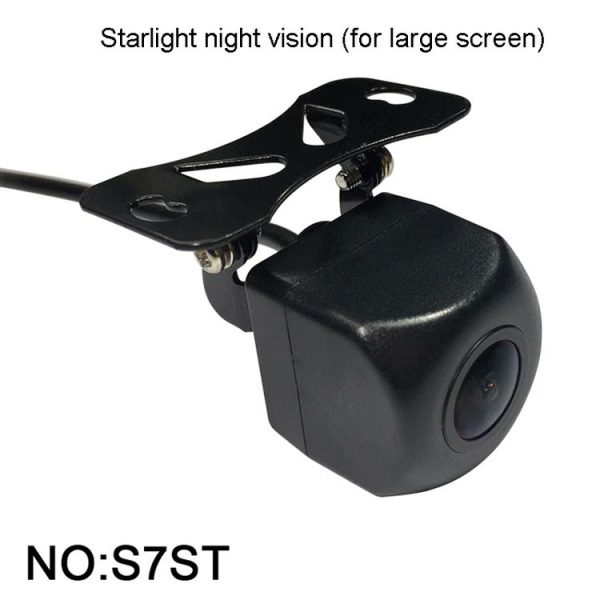 Universal Reversing Camera HD Wide Angle 12V Waterproof Starlight Night Vision Car Camera (Black) - Image 3