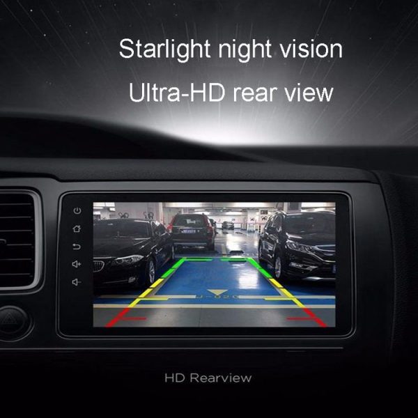 Universal Reversing Camera HD Wide Angle 12V Waterproof Starlight Night Vision Car Camera (Black) - Image 7