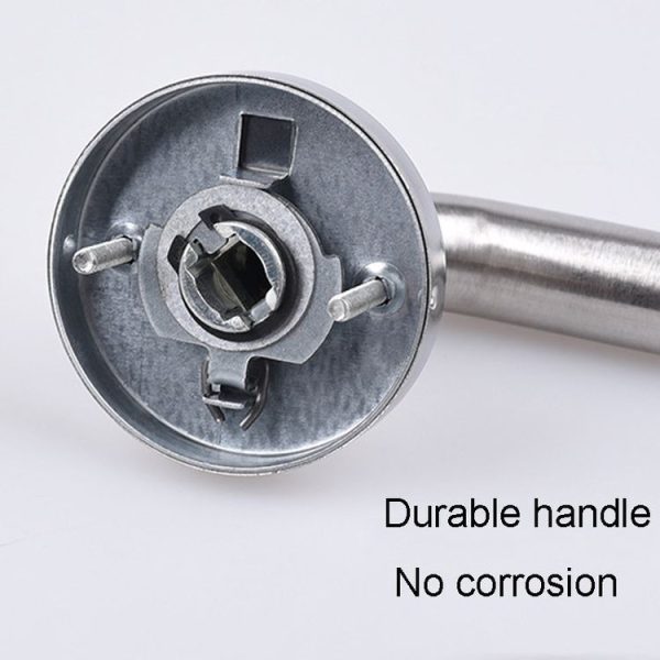 Stainless Steel Round Tube Fire Door Handle Passage Door Lever - Image 6