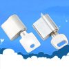 Fire Door Lock Cylinder Door Latch Fittings With Key, Model: Copper Core Interlocking+1 Key - Image 2