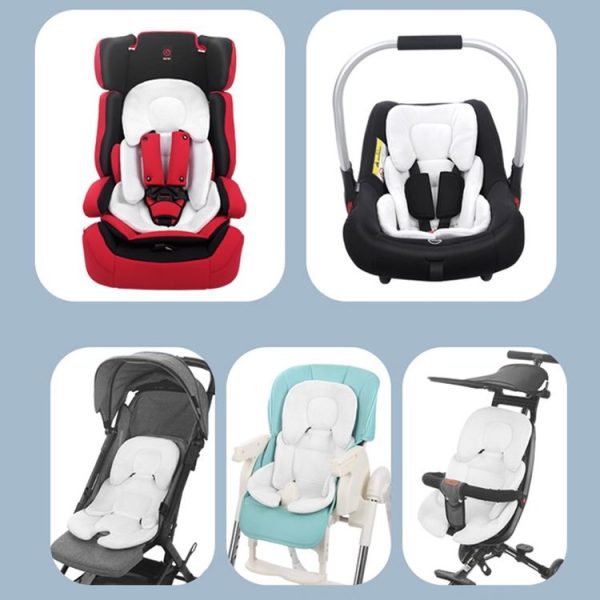 Baby Stroller Seat Cushion Safety Seat Protector Cushion, Color: Black - Image 8