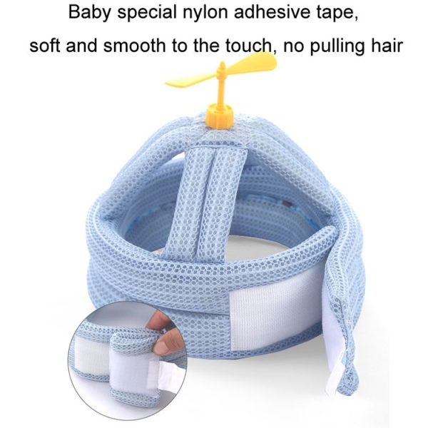 Bamboo Dragonfly Baby Toddler Anti-fall Pillow Protection Pad, Color: Gray - Image 5