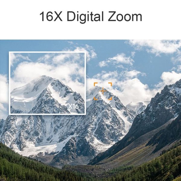4K HD 3.0-Inch IPS Screen Autofocus HD Digital Camera (White) - Image 9