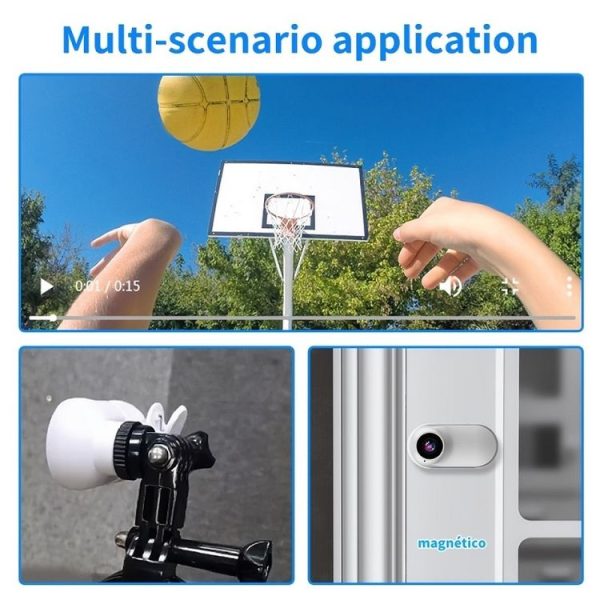 Magnetic Thumb Camera Portable HD Camera For Outdoor Cycling, Model: Standard - Image 10