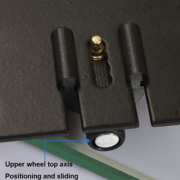 Sliding Door Closet Pulley Accessories Large Groove Sliding Door Lower Track - Image 9