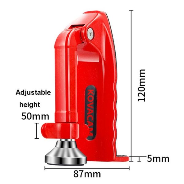 Metal Lever Door Stopper Hotel Travel Home Burglar Door Stopper, Model: Door Stopper - Image 2