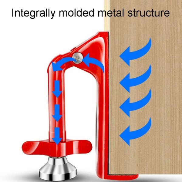 Metal Lever Door Stopper Hotel Travel Home Burglar Door Stopper, Model: Door Stopper - Image 5