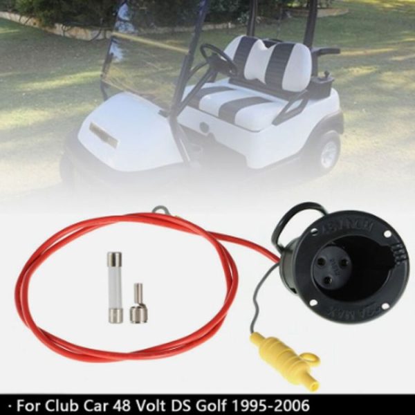 Club Car DS Golf Cart 48V Charging Outlet 101802101 - Image 9