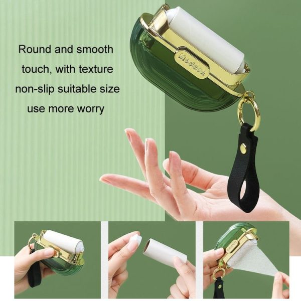Double-sided Clothing Lint Adherer Tear-off Roll Paper Dust-sticking Paper, Color: Gray - Image 7