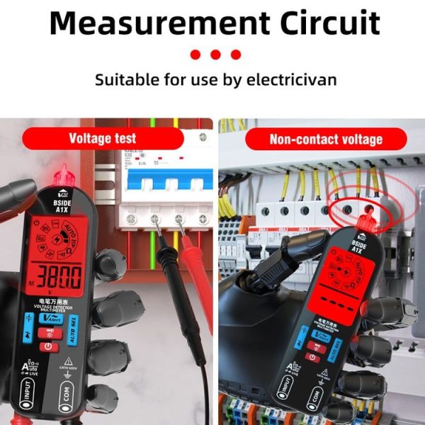 BSIDE A1X Charging Model Mini Digital Electric Pen Intelligent Automatic Merit Multimeter, Specification: Standard - Image 10