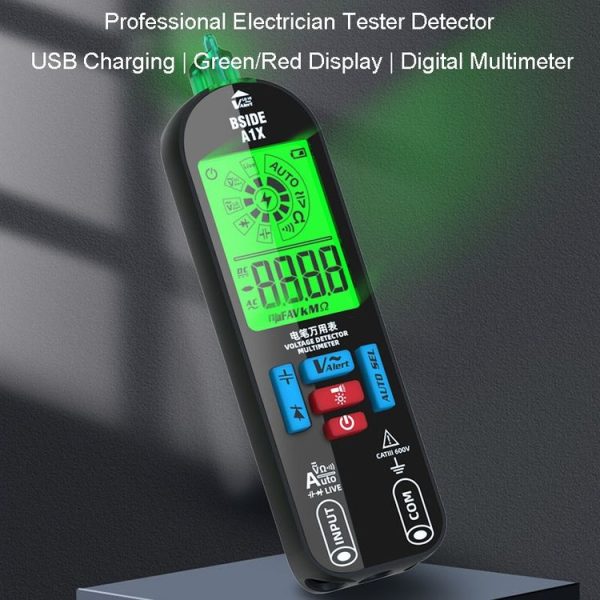 BSIDE A1X Charging Model Mini Digital Electric Pen Intelligent Automatic Merit Multimeter, Specification: Standard - Image 4