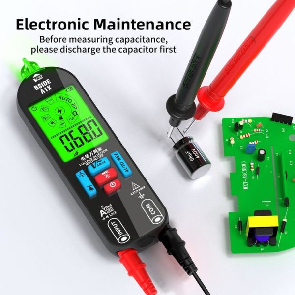BSIDE A1X Charging Model Mini Digital Electric Pen Intelligent Automatic Merit Multimeter, Specification: Standard - Image 9